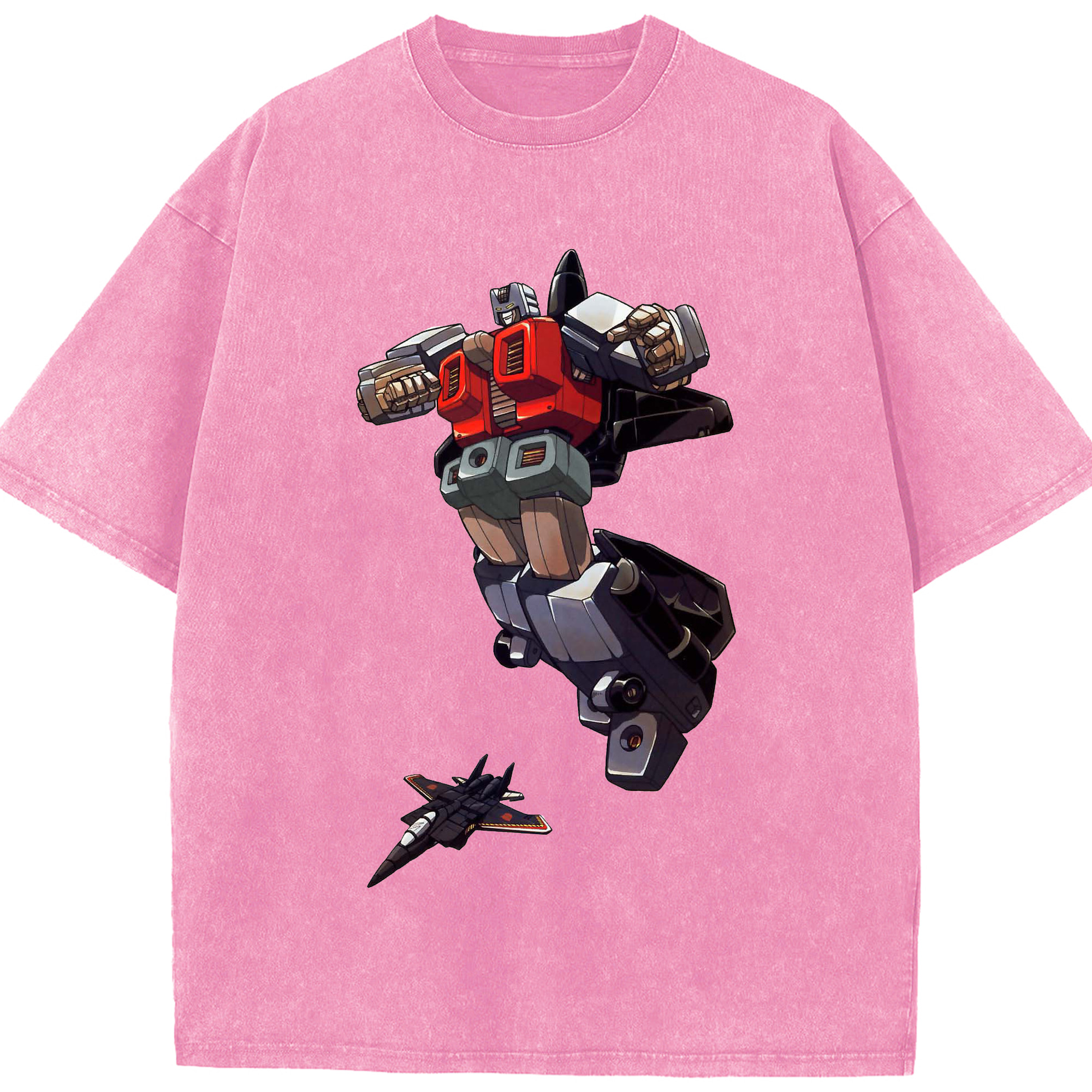 （画像用）  綿100% ヴィンテージ風 半袖Tシャツ（フロントプリント）